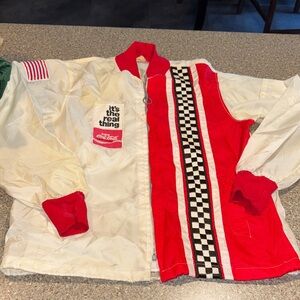 1970s vintage coca cola racing jacket